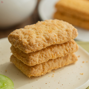 黄油椰子酥 咸蛋黄酥饼干椰蓉曲奇松脆饼零食糕点心150g古港食记