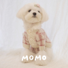 momo韩国ins宠物潮牌秋冬毛衣，保暖小中型犬狗狗衣服比熊泰迪博美