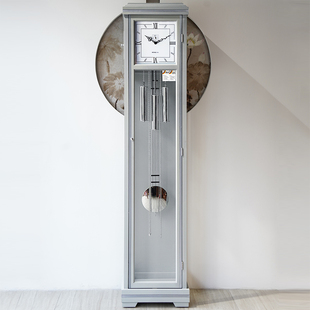 欧式落地钟客厅轻奢现代装饰大钟德国机芯，创意简约机械落地钟g658