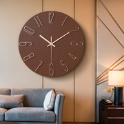 客厅挂钟网红家用钟表简约现代2022时钟，创意卧室静音石英钟
