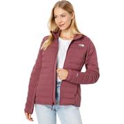 （The North Face）户外休闲衣欧美女子冬季枣红色卫衣