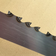 速发精锋供应五金不锈钢木工框锯条左右齿形硬质合金框锯片木