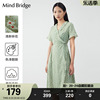 mindbridge碎花女士，连衣裙夏季韩版法式茶歇裙m0012b70022