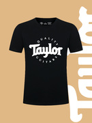 taylor泰勒乐队吉他音乐摇滚T恤男女同款短袖圆领印花纯棉演出服