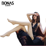 BONAS/宝娜斯200D美人袜1.0气质性感连衣裙防勾微压瘦腿袜