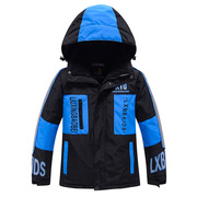 儿童冲锋衣保暖加厚上衣冬季户外防风滑雪服套装男童女童防水