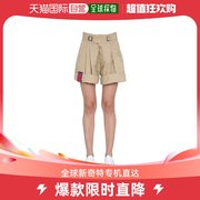 香港直邮Dsquared2 女士Dsquared2 高腰阔腿短裤