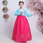 韩服女童朝鲜服装儿童少数民族服饰幼儿园演出传统延吉舞蹈鲜族服