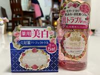 日本meishoku明色玫瑰薏仁爽肤，水湿敷化妆水面霜美白滋润细腻毛孔