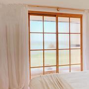 日式格子门推拉门定制长虹玻璃门单扇厨房幽灵隐形门移门实木门