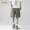 Jeep吉普男士短裤夏季宽松休闲五分裤男2024美式运动休闲裤男