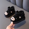 宝宝雪地靴1-2一3岁冬季男女小童棉靴婴儿软底学步鞋加绒保暖棉鞋