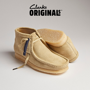 Clarks其乐Originals袋鼠靴男鞋复古潮流舒适休闲高帮鞋靴