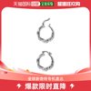 韩国直邮cold frame 女士 耳钉纯银天然宝石耳环珠宝设计师银耳环