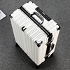 行李箱拉杆箱男24寸大容量铝框箱旅行箱万向轮密码箱皮箱耐用结实