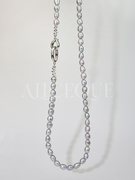 高级灰系列·真多麻色淡水巴洛克灰珠珍珠，毛衣链长项链小众设计