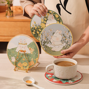 陶瓷锅垫桌子上的隔热垫餐桌垫2023防烫砂锅餐垫创意家用盘垫