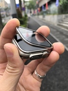 金属边框钢化膜适用苹果手表，iwatchultra玻璃，膜49保护膜手表膜2