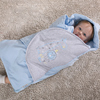 婴儿抱被新生儿秋冬季加厚款棉包裹被初生包被宝宝外出睡袋两用