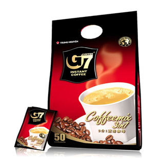 越南中原g7咖啡，三合一即溶咖啡粉速溶咖啡，800g袋装