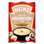 特选亨氏 - 英国亨氏忌廉蘑菇汤 400克罐装 速食汤低脂适合素食者
