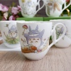日本noritake宫崎骏龙猫漫画，插画骨瓷马克杯，水杯茶杯礼盒