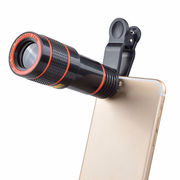 手机望远镜  12X户外单筒高倍高清放大拍照 手机镜头 8倍望远镜