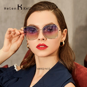 海伦凯勒眼镜潮人墨镜女个性，度假太阳镜女偏光驾驶镜h8902