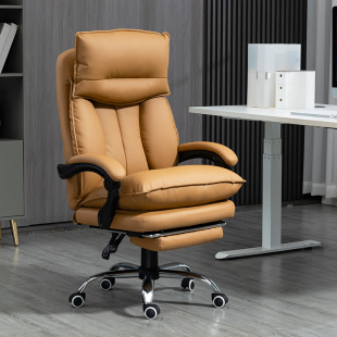 老板椅办公室真皮舒适久坐电脑椅护腰椅子家用午休人体工学办公椅