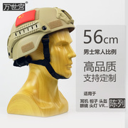 假人头模型玻璃钢头模头盔耳机展示支架全身模特，头部拍照模特道具