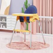 儿童餐椅宝宝吃饭桌子塑料，家用可折叠多功能便携式婴儿学坐椅子