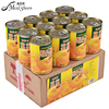 黄桃罐头整箱12罐X425g安徽砀山特产新鲜糖水果罐头烘焙