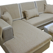 亚麻沙发垫四季简约现代通用组合套装客厅田园沙发垫布艺纯棉