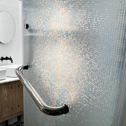 厕所淋浴房玻璃贴膜浴室卫生间防窥膜玻璃贴纸，外面看不见里面隔热