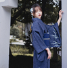 山鸟和色日式和服和风浴衣复古连衣裙改良和服摄影旅拍写真
