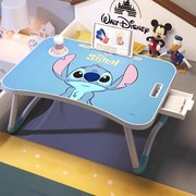 床上小桌子宿舍电脑桌书桌懒人学习桌家用可折叠桌卡通儿童写字桌
