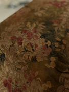 正宗顺德传统重磅香云纱100%桑，蚕丝40姆米手工染色真丝面料布料