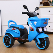 儿童电动摩托车岁男女小孩，带遥控玩具，可坐人宝宝三轮车充电瓶2-6