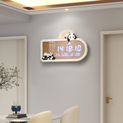万年历(万年历)钟表挂钟，客厅2023约餐厅创意电子时钟挂墙