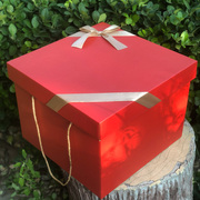 中国风礼物盒红色婚礼大盒子伴手礼喜糖盒空大号超大礼物包装