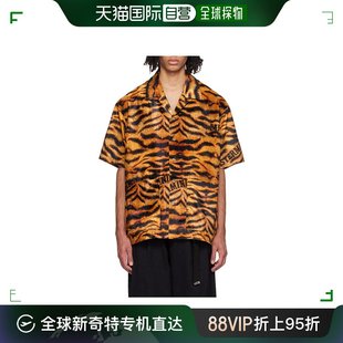 香港直邮Mastermind JAPAN 男士 Tiger 短袖衬衫 MW24S12SH024604