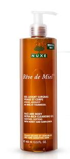 法国直邮Nuxe/欧树 蜂蜜洁面卸妆凝胶 400ml