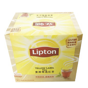 立顿黄牌红茶包s200包400g实惠装斯里兰卡红茶叶袋泡茶2g