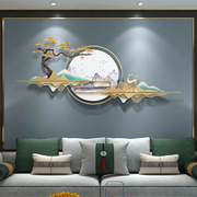 新中式家居墙面装饰壁挂客厅沙发电视背景墙卧室金属铁艺钟表挂件