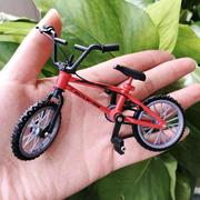 仿真迷你合金手指单车备用胎自行车模型bikes合金自行车模型玩具