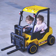 儿童电动车可坐人叉车升降宝宝四轮汽车超大号遥控玩具男孩工程车