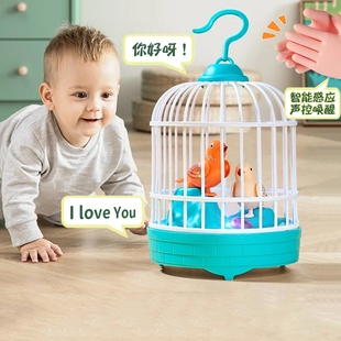 会学人说话的小鸟玩具鸟笼模仿引导宝宝说话益智男女孩玩具1一2岁