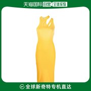 香港直邮cotton citizen 女士CITIZEN 棉质黄色连衣裙