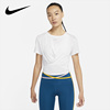 Nike耐克女装DRI-FIT ONE LUXE短袖上衣夏季T恤瑜伽DD4922-100