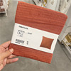 IKEA宜家  艾芭达 垫套沙发抱枕套靠垫套纯棉铁锈色 50x50 厘米